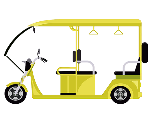 EV 3 Wheeler - Passenger | Kinetic Green